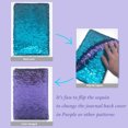 thumbnail image 2 of Reversible Sequin Notebook for People, 8.5x5.5in 160 Lined Pages Journal Intime Pour Fille Blue Magic Butterfly Flip Sequin Diary for Writing Drawing Gifts, 2 of 5
