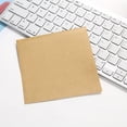 thumbnail image 5 of 100 piezas de papel Kraft de alimentos desechables en forma de triángulo a prueba de aceite para Sandwich Donut Packing (13X13CM Khaki), 5 of 5