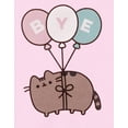 thumbnail image 2 of Pusheen Girls Pink Short Sleeved T-Shirt, 2 of 5