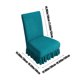 thumbnail image 3 of Funda Elástica Para Silla, Extraíble, Lavable, Fácil De Instalar, Multiusos, Apta Para Comedor, Cocina Y Oficina, Color Verde, 3 of 8