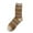 White, variant on Kelon Socks Clearance Lady Short Socks Women Fashion Vintage Multicolor Curve Pattern Ethnic Socks