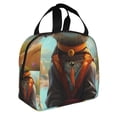 thumbnail image 2 of Disketp Riverside Meditating Cat Bolsa Térmica para Almuerzo para Hombre y Mujer, Ideal para Trabajo, Senderismo y Picnic, 2 of 8