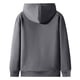 thumbnail image 4 of Sudadera con capucha de manga larga para mujer, informal, con capucha, para invierno, cálida, con forro polar y cremallera, 4 of 5