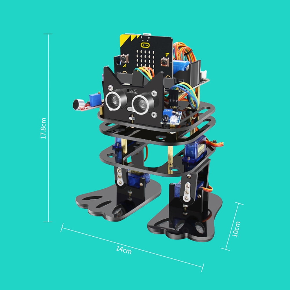 micro bit smart biped robot kit