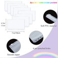 thumbnail image 3 of Classeur Budget A6, Couverture de Classeur en Cuir à 6 Anneaux avec 8 Pcs Poches Zippées, 12 Pcs Feuilles de Budget, 3 of 5