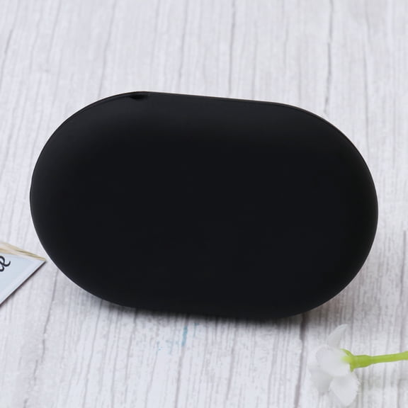 WHAMVOX Black Earphone Storage Bag Carrying Pouch Case for Earbud Pro Holder Compact and