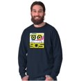 thumbnail image 5 of Retro Nineties Colorful Cassette Tape Long Sleeve TShirt Men Women Brisco Brands S, 5 of 6