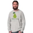 thumbnail image 4 of Cute Kawaii Perfect Pear Matching Set Long Sleeve TShirt Men Women Brisco Brands L, 4 of 7