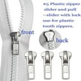 thumbnail image 5 of Zipper repair kit 5 slider with lock, 5 of 5