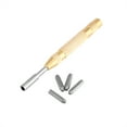 thumbnail image 4 of Metal Letter Number Stamp Set for Soft Metal Plastic Leather Marking Tool Kit 38pc, 4 of 7
