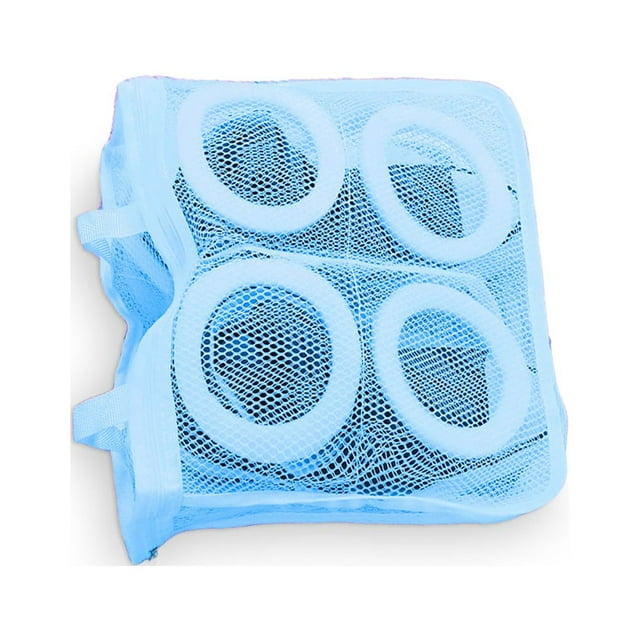 Bearachild Bolsa de zapatos para lavadora Bolsas de almacenamiento de malla protectora para lavandería Azul Type3 NO3