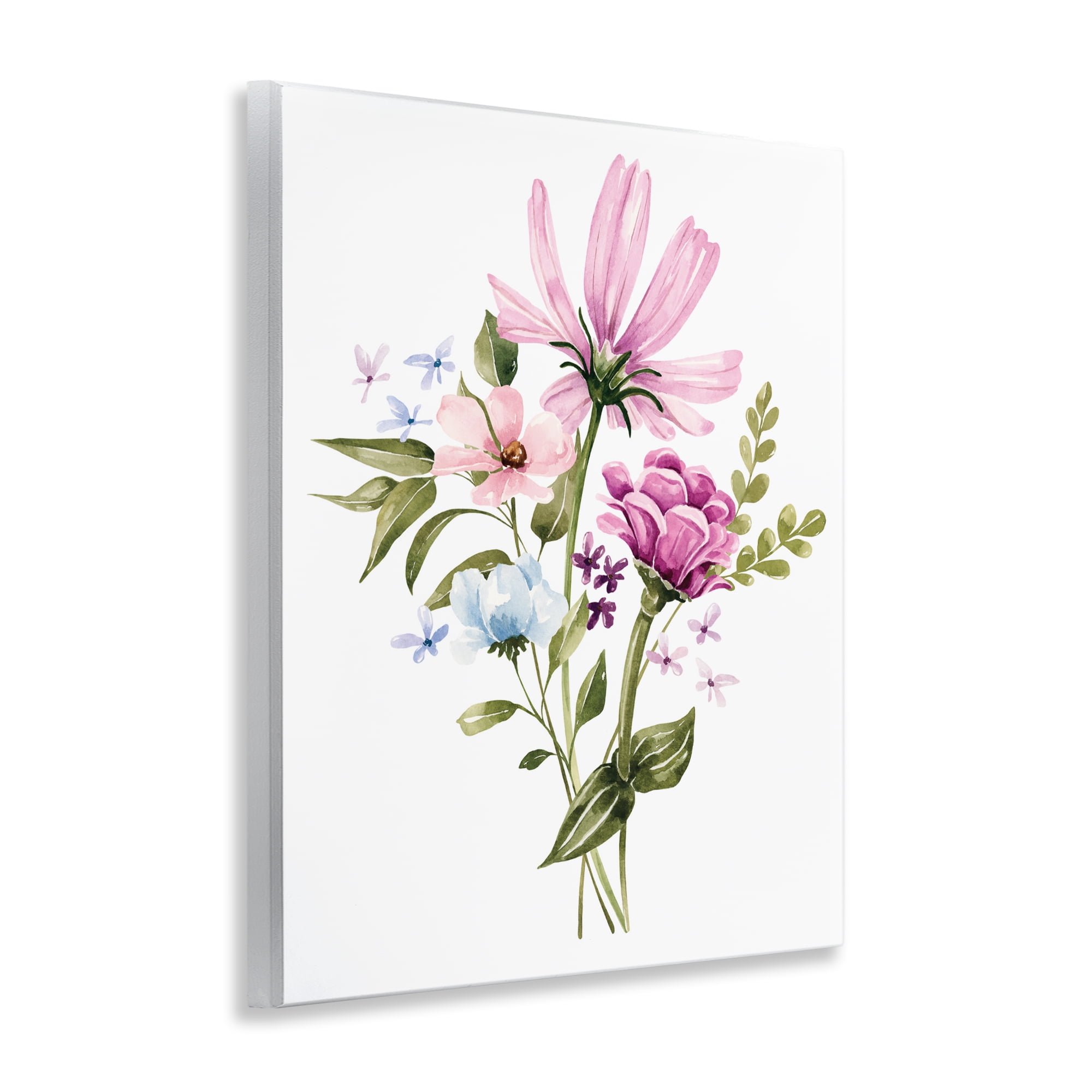 Stupell Industries Wildflower Fields Floral Bundle Wall Plaque Art, design by Bethany Sandoval