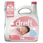 Dreft Newborn Essentials Bundle: Liquid Laundry Detergent & Blissfuls Scent Booster
