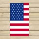 thumbnail image 1 of ABPHQTO Toallas de la bandera americana Playa Baño Piscina Sprot Travel Hand Spa Toalla 40x70 cm, 1 of 1