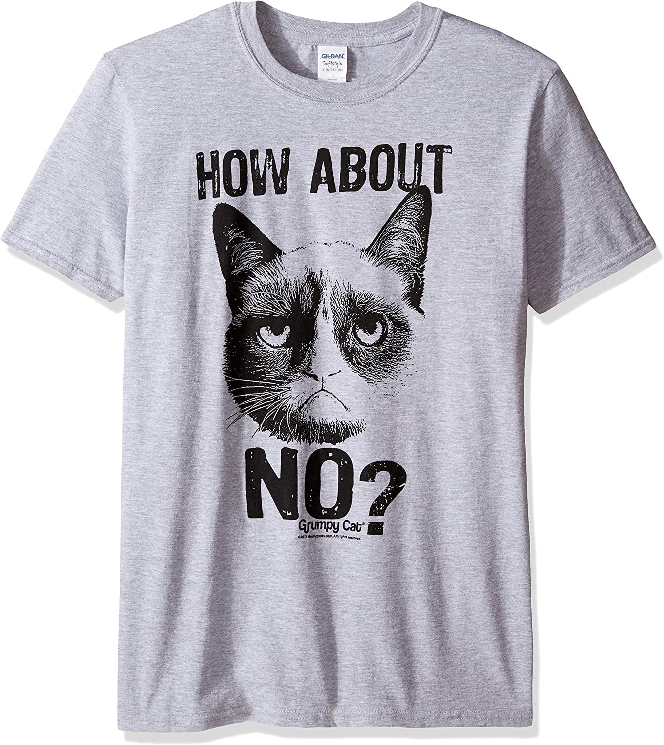 Grumpy Cat Says No Unisex T-Shirt Meme Funny Internet Viral Gift Inspired tshirt