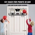 thumbnail image 3 of Juego de baloncesto HYES Dual Shot Over The Door con marcador, 3 of 8