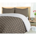 thumbnail image 5 of Ambesonne Antique Oriental Duvet Cover Set, Circular Eastern, 2-Calking, Tan Dark Sepia, 5 of 7
