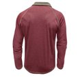 thumbnail image 3 of pstuiky camisas de hombre de manga larga, Blusa informal de manga larga con cuello vuelto y botones a la moda de color liso para hombre Tops casuales para hombres xxxl, 3 of 3