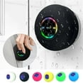 thumbnail image 3 of LANFENG Portable Waterproof Bluetooth Shower Speaker LED Light Mini Wireless Namohouse, 3 of 8
