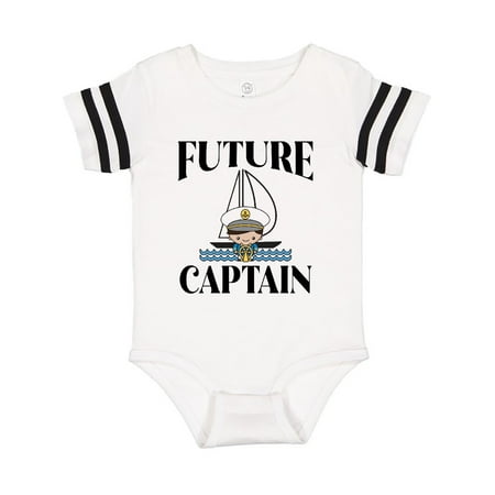 

Inktastic Cute Baby Boy Sailing Captain Outfit Gift Baby Boy Bodysuit