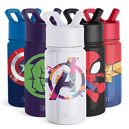 Botella de agua simple y moderna Marvel Avengers Kids Avengers