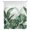 White, variant on Palm Leaves Tropical Sheer Curtains 108" Extra Long, Green Botanical Summer Linen Light Filering Curtains, Privacy Drapes Simi Floor to Veiling Curtain for Living Room Bedroom Large Window Treatment