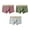 Green, variant on Womens Boxer Briefs Underwear,3PC Men Solid Color Fashion Mid-waist Large Size Breathable Boxers Briefs