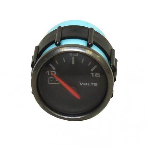 Faria Boat Volt Gauge VP7146A | 10 - 16V 2 Inch Moonstone