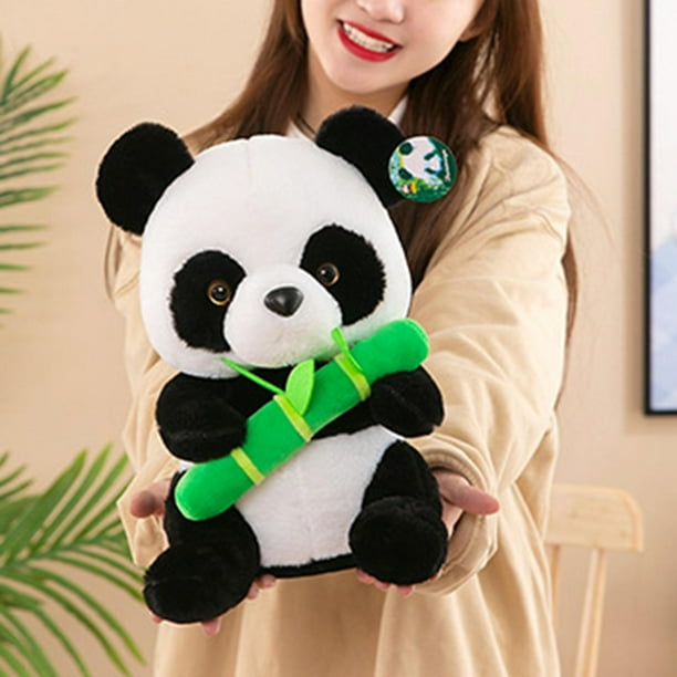 Almohada de Peluche CUTICAT Linda de Panda Juguetes de Peluche Cojín de  Juguete Suave de Panda S 30 centimetros