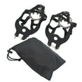 thumbnail image 2 of GARENDE 18 Spikes Crampons for Shoes Ice Traction Cleats for Hiking Climbing Jogging Black L, 2 of 9