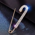 thumbnail image 2 of 5 Pcs Fashion Pearl Brooch,Sweater Shawl Clip Double Faux Pearl Brooches Waist Pants Extender Safety Pins, 2 of 7