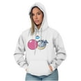 thumbnail image 4 of Original Dubble Bubble Logo Vintage Hoodie Sweatshirt Women Brisco Brands M, 4 of 6