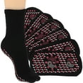 thumbnail image 1 of UPOUART 4 Pairs Heated Socks For Women Men Thermal Foot Warmers Design For Cold Weather Hiking Skiing, 1 of 8