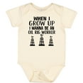 thumbnail image 3 of Inktastic Future Oil Rig Worker Boys or Girls Baby Bodysuit, 3 of 5