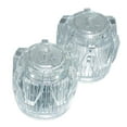 thumbnail image 3 of Phoenix Faucets by Valterra PF287015 Small Acrylic Knob Handle - Hot and Cold, Pair, 3 of 3