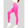 thumbnail image 2 of LEGGING DE MUJERS TEXTURIZADO FUCSIA ESTILO PUSH UP UNITALLA, 2 of 5