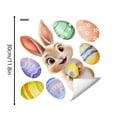 thumbnail image 3 of Easter decorations, Home Wall decor, Cute Bunny Egg Graphics, Peel and Stick, Removable Adhesive, indoor Spring, Pastel, 1 Pc (161 Chars), 3 of 6