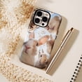 thumbnail image 6 of Easter Bunnies Cute Cherry Blossom Rabbits Design Phone Case Compatible with iPhone 11/12/13/14/15/16 (Pro Max/Plus) for Rabbit Lovers & Easter Gifts, 6 of 9