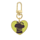 thumbnail image 1 of Llavero de metal en forma de corazón dorado Unbranded helado de limón tamaño 3,2x3cm, 1 of 3