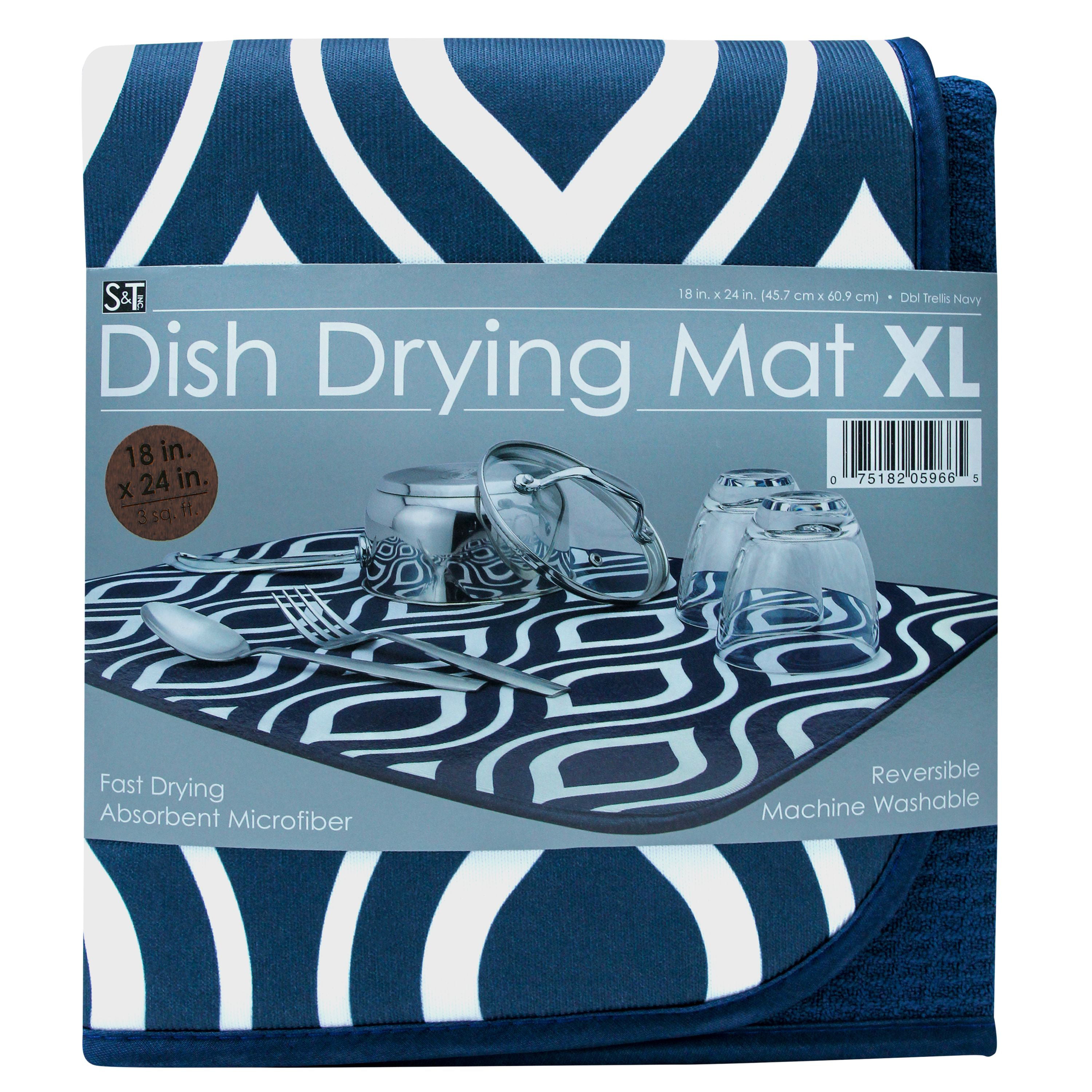 Schroeder & Tremayne Red Dish Drying Mat - Shop Utensils & Gadgets at H-E-B