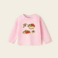 thumbnail image 5 of Ahuyic Toddler Kids Loose Top, Casual Long Sleeve Blouse For Autumns And Winter, Girls' Spring And Fall Long Sleeve T-shirt Base Shirt Long Sleeve Round Neck Top, 5 of 6