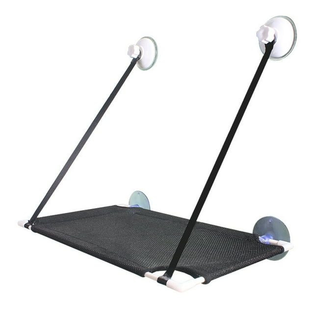 Double Layer Perch With Suction Cups Cat Bed Hammock Pet Easy Install Detachable