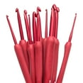 thumbnail image 3 of BQBQERT 9pcs Crochet Hooks Crocheting Needle with Soft Silicone Grips Knitting Crochet Supplies for Beginners 2-6mm, 3 of 6