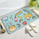 thumbnail image 1 of Alfombrilla de baño con dibujos de animales, felpudo suave para entrada del Hogar, dormitorio, puerta de baño, almohadilla antideslizante absorbente Fivean unisex, 1 of 2