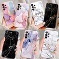 thumbnail image 2 of Funda de teléfono con patrón de mármol para Samsung Galaxy A13 5G A 13 4G, Funda protectora de silicona rosa, Funda suave para Samsung A13 Coque QYM unisex, 2 of 2