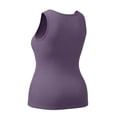 thumbnail image 7 of Homenesgenics Plus Size Tank Tops for Women with Built in Bra Ribbed Round-Neck Sleeveless Top,Tank Tops for Women under $5, 7 of 7