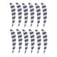 thumbnail image 5 of 12 piezas 3 " pavo flecha tiro con Fletching para Blanco Sunnimix Flechas Flechas, 5 of 8