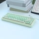 thumbnail image 1 of Kit de teclado mecánico de bricolaje con retroiluminación RGB de perilla (verde con teclas), 1 of 7