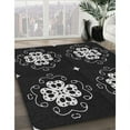 thumbnail image 2 of Ahgly Company Indoor Rectangle Patterned Black Novelty Area Rugs, 8' x 10', 2 of 6