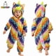 thumbnail image 2 of Peleles de dinosaurio MICHLEY para bebé, ropa de franela con capucha de invierno para niños pequeños, monos, mono, disfraz para niños, Halloween, 2 of 5